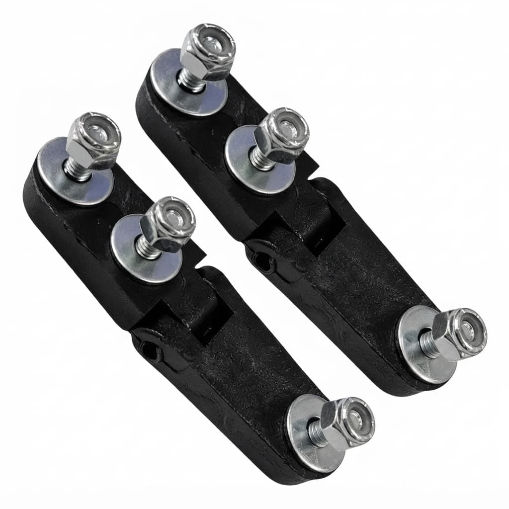 Dobradiça Para Baú Mn3 Nylon Par Reposição Tampa Bau Moto