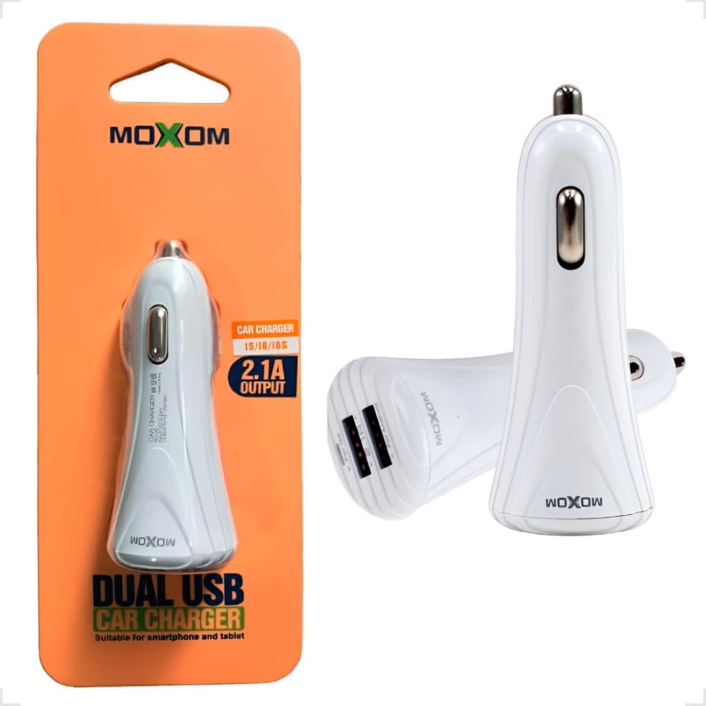 Carregador Veicular Adaptador Para Carro Dupla Porta Usb 2.1 Para Celular Kc-06