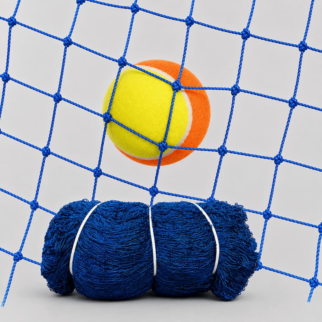 Rede de Proteção Quadra de Beach Tennis 176,4m² - Azul 4,5x4,5 2.52x70m Poliamida Resistência UV