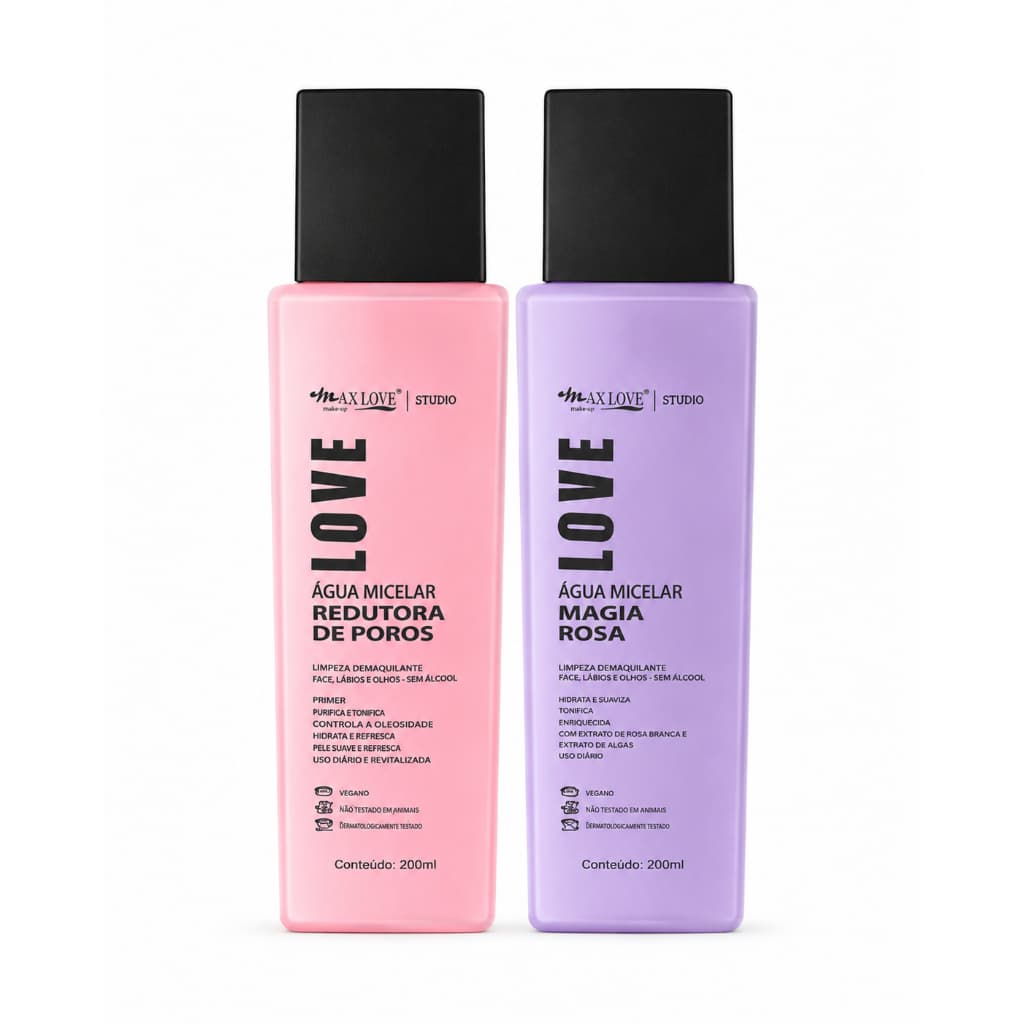 Água Micelar Max Love Studio 220ML