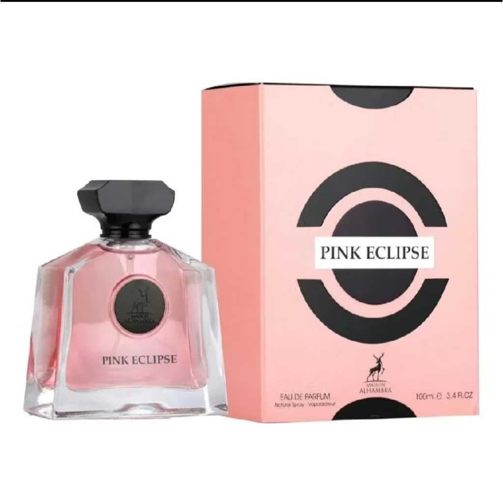 Perfume Feminino Maison Alhambra Pink Eclipse EDP 100ml - Frescor Frutado e Sofisticação Floral