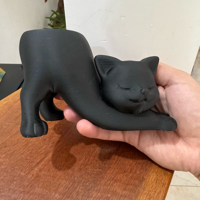 Vaso Cachepô Gato Para Suculentas Cactos Decoração Gatinho