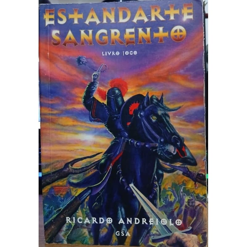 Livro-jogo Estandarte sangrento Rpg