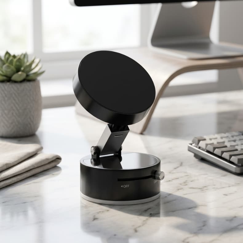 Suporte de Celular para Carro Magnético 360° Dobrável Universal Veicular