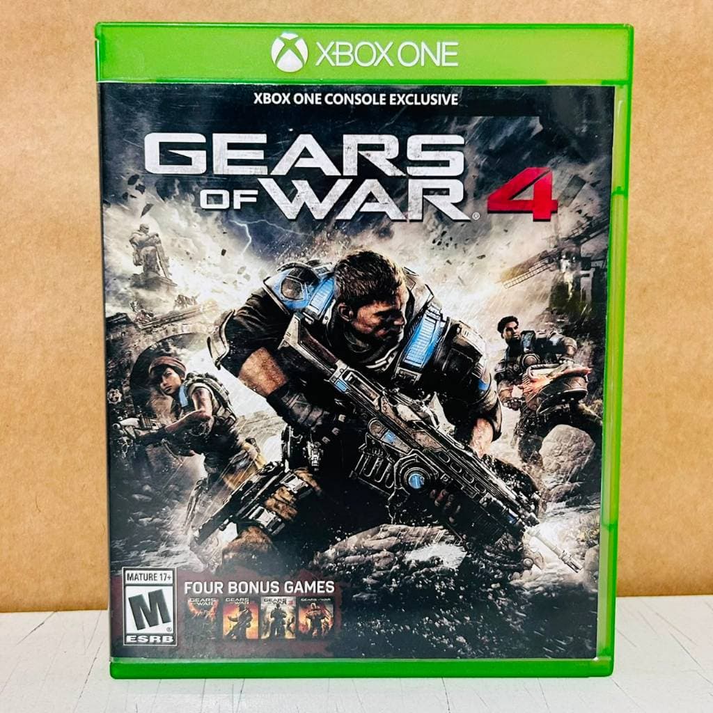 Gears Of War 4 Mídia Física Seminovo Original Xbox One