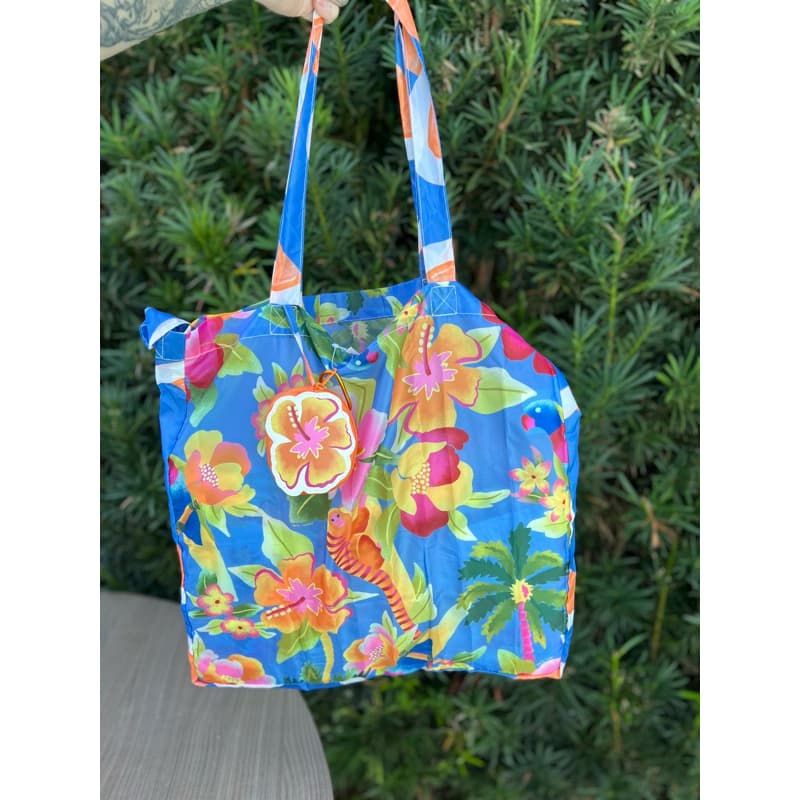 Sacolinha Me Leva Farm Floral Havaiano