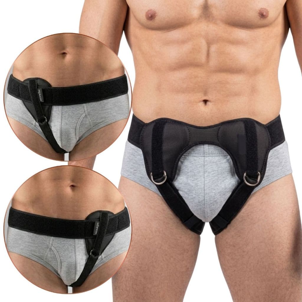 Cinta para Compressão Suporte Hérnia Inguinal Hidrolight
