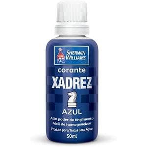 CORANTE XADREZ AZUL