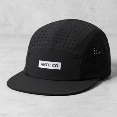 Boné Corrida Esportivo Five Panel Aba Curta Flexível Anth Co Masculino Feminino Treino Academia