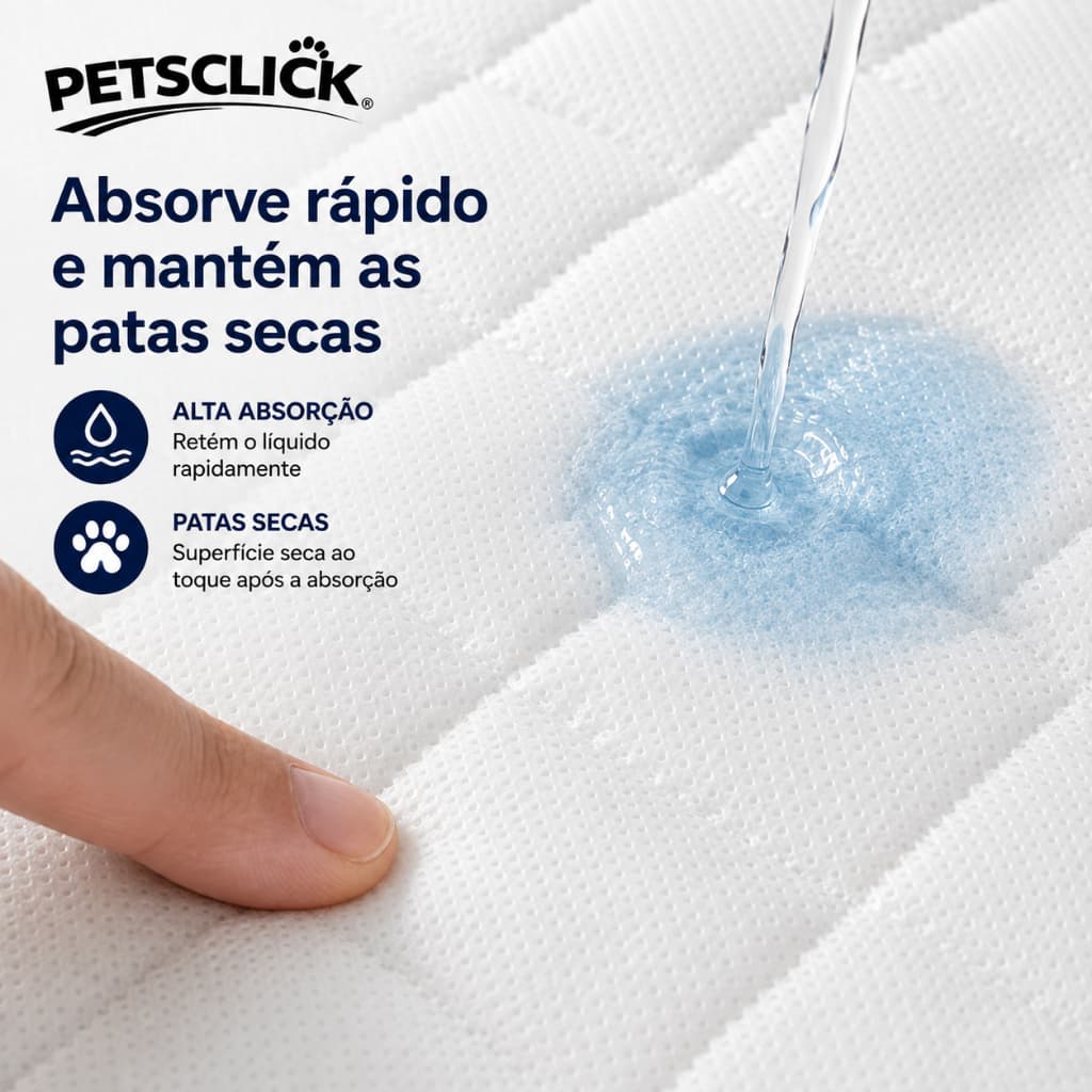 Tapete Higiênico Para Cães Pet 60x90 30 Unidades PETsclick