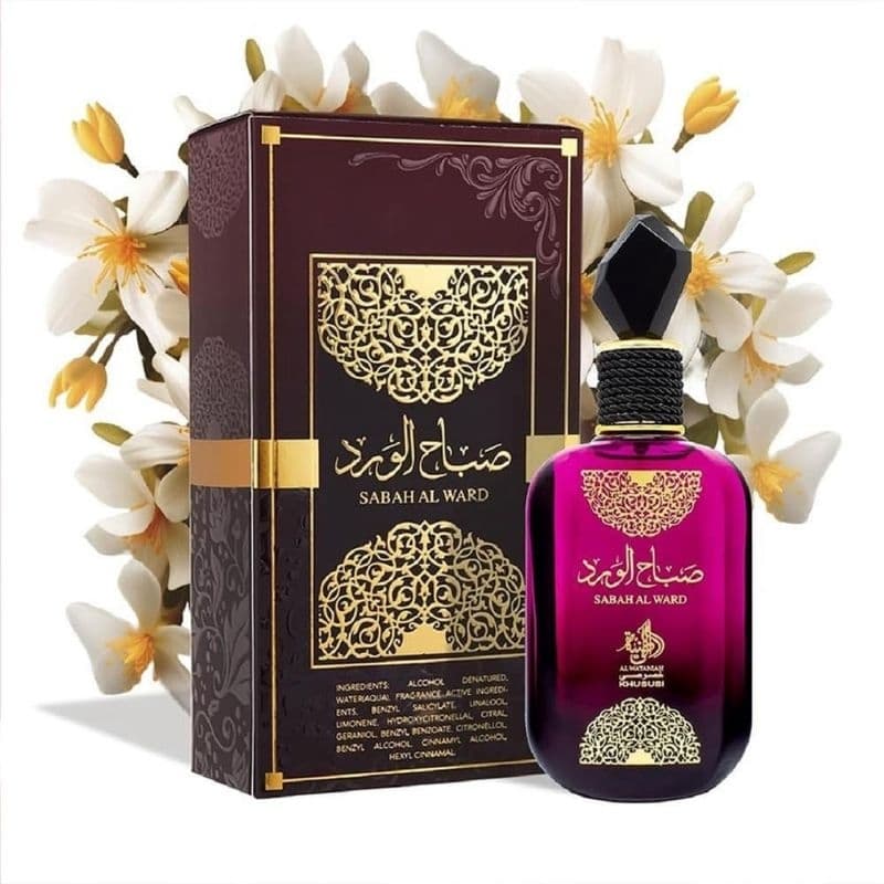 Perfume Sabah Al Ward - Feminino 100ml Original Lacrado
