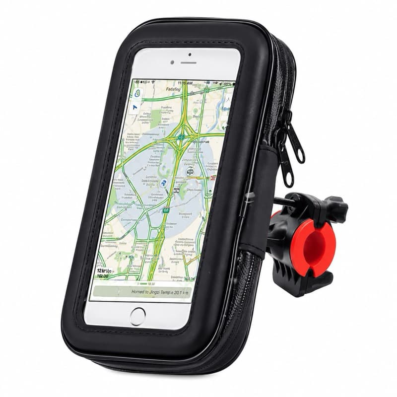Suporte De Celular Para Bike E Moto À Prova D'água Lehmox LEY-1956 Tela 7''