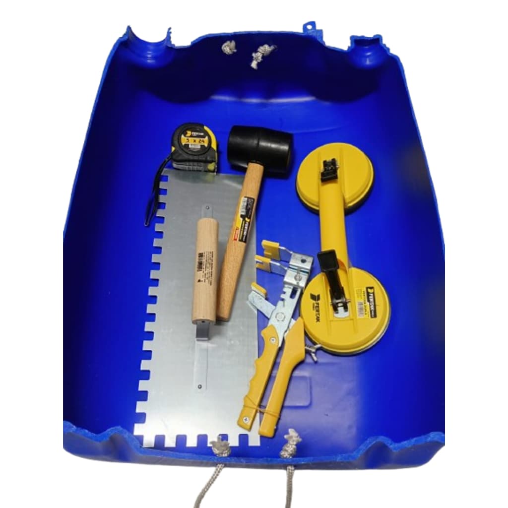 Kit ferramentas pra pedreiro ventosa alicate