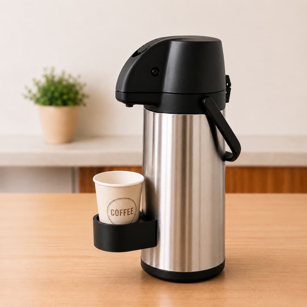 Suporte Porta Copos Universal Adesivo Dupla Face para Garrafa Térmica Prático para Escritório e Casa