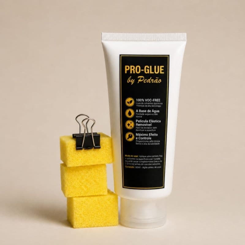 Cola Tênis de Mesa Profissional 60ml Base Água VOC Free para Borracha de Raquete Ping Pong PRO-GLUE
