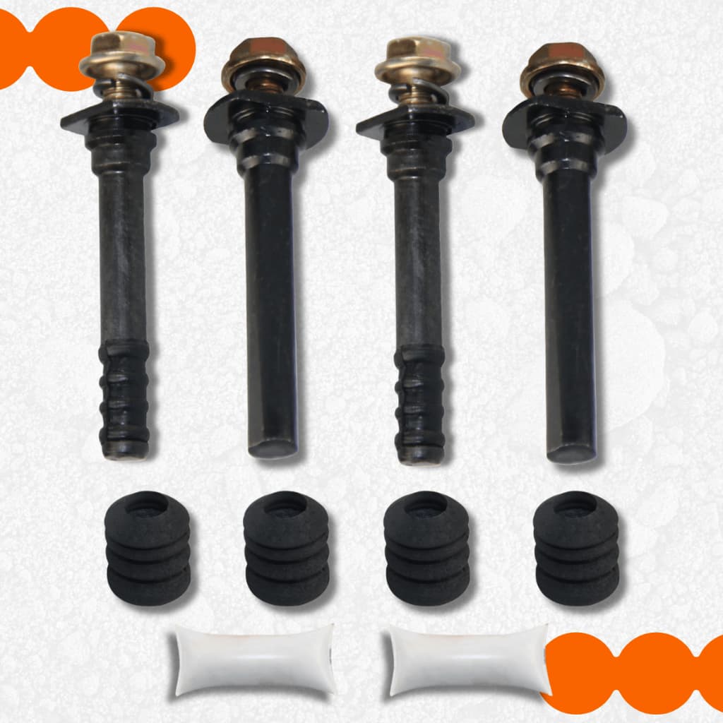Kit 4 Pino Guia Pinça Freio Etios 1.5 2012 a 2021 Yaris 1.3 2018 a 2026 Corolla 1.8 2.0 2009 a 2018