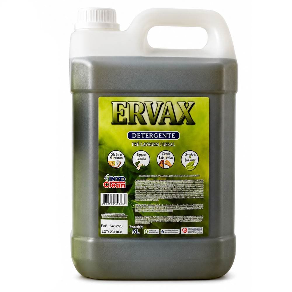INYD DETERGENTE ERVAX - 5 LITROS