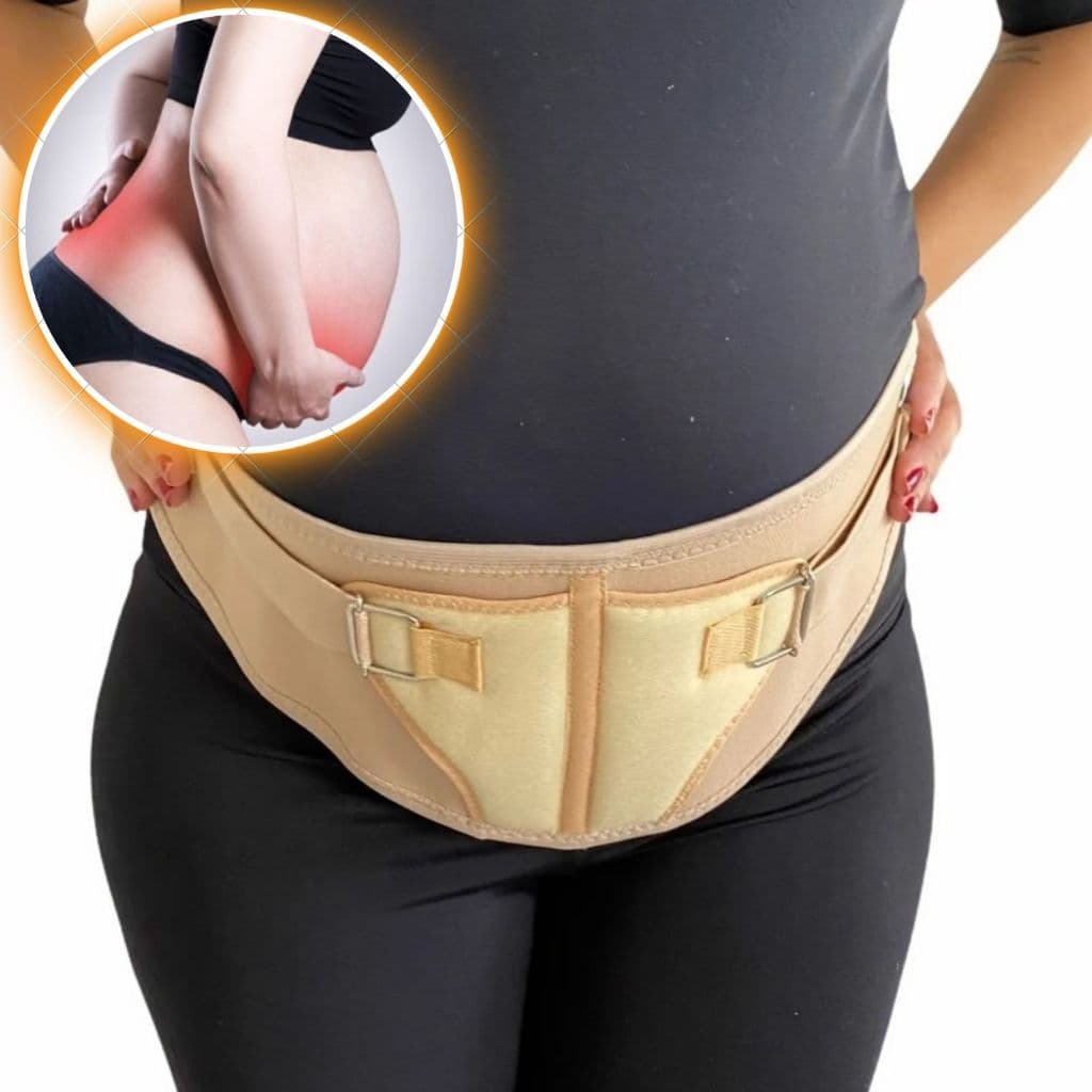 Faixa Cinta Suporte Barriga Gravidez Barrigueira Correção Postural Protege Coluna Maternidade