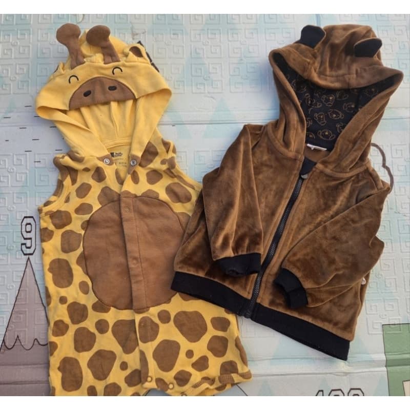 [ Desapego Teddy boom] 3 a 6 meses kit blusa de frio e macaquinho muito lindo!