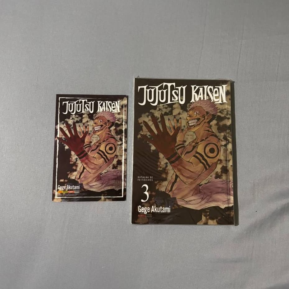 Jujutsu Kaisen Volume 3 Variante Raro mangá Novo