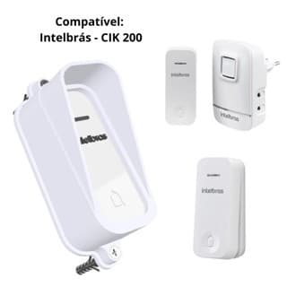 Protetor Anti Vandalismo e Furto Campainha Eletrônica Externa Sem Fio S014 - CIK 200 Intelbras