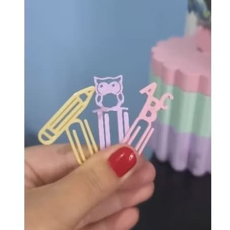 Clips Marcadores de Papel Professores –| Impressão 3D