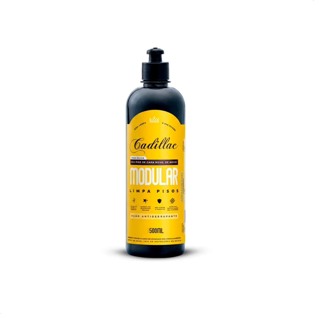 Desengraxante Piso Modular Cadillac 500ml Limpador Profissional Antiderrapante Revitalizador pH Neutro