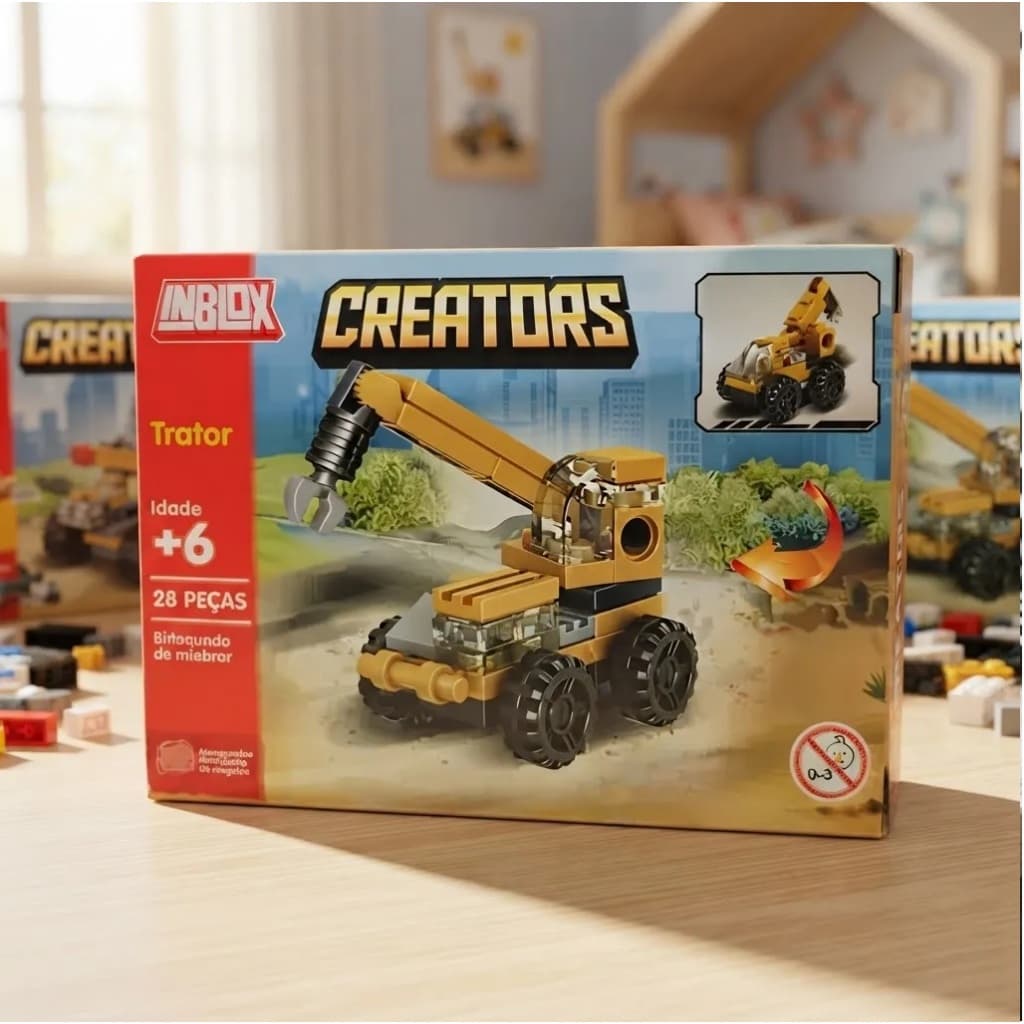 Blocos Montar Mini Construtores Construblox Inblox Sortido