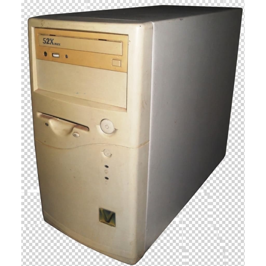 PC Retrô Vintage Intel Celeron 400MHz | Placa PCChips M748LMRT + 192MB RAM + HD 160GB IDE