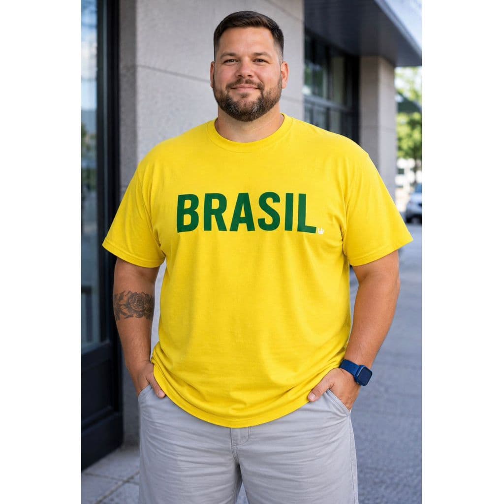 TSHIRT PLUS SIZE G1 G2 e G3 ALGODÃO PREMIUM BRASIL
