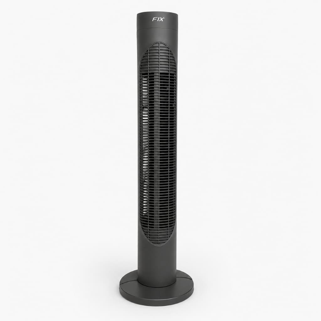 Ventilador Torre 3 Velocidades Silencioso 110V 220V Vertical Coluna Piso Circulador de Ar Premium