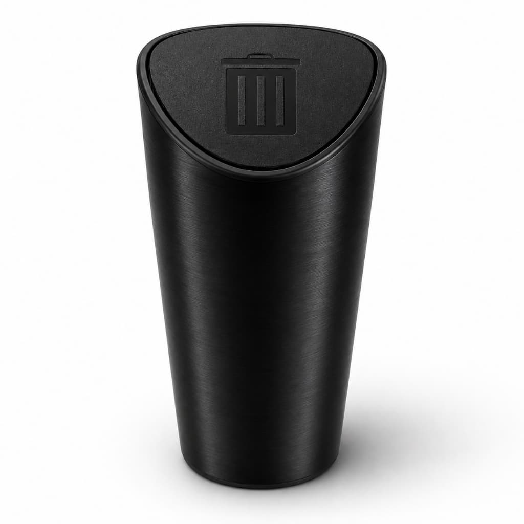 Lixeira Automotiva Porta Copos para Carro Universal Compacta