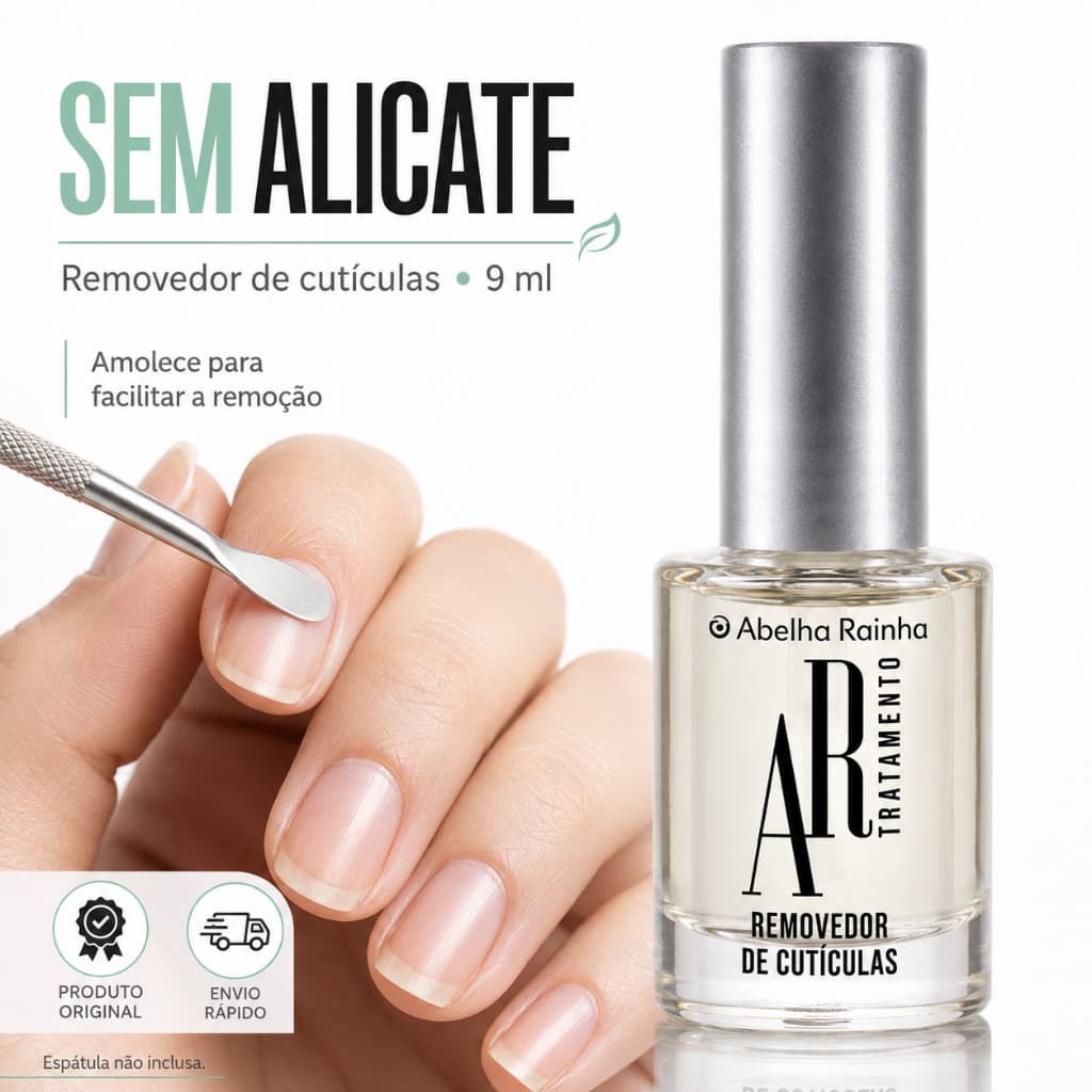 Removedor de Cutículas Sem Alicate Amolecedor 9ml