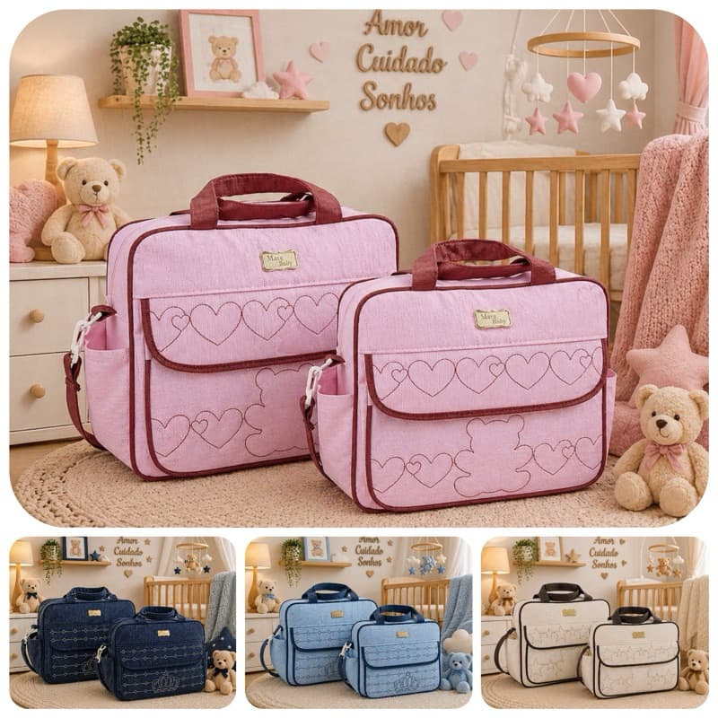 Bolsa Barata Bebe saída maternidade menino envio imediato na promoção