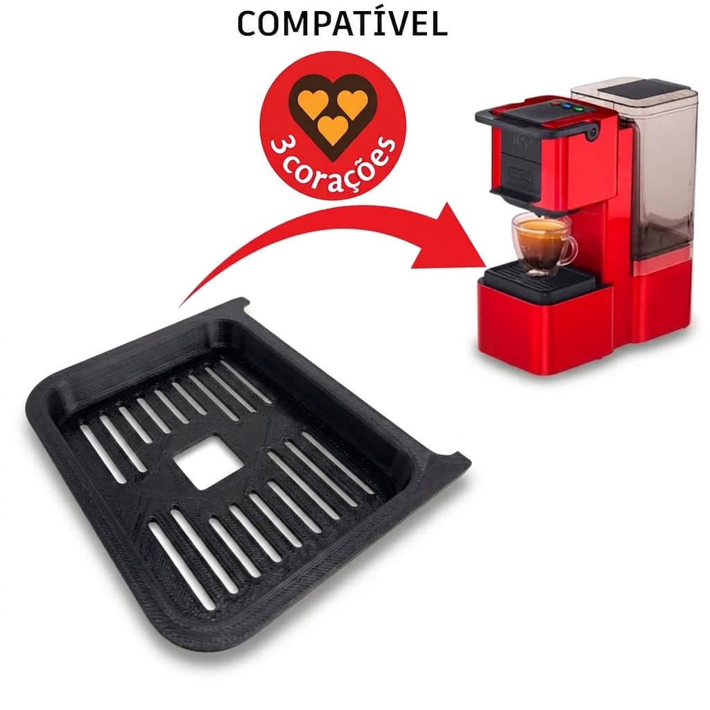 Apoio Grelha Cafeteira Três Corações Compatível Cafeteira Pop Plus S27 S26