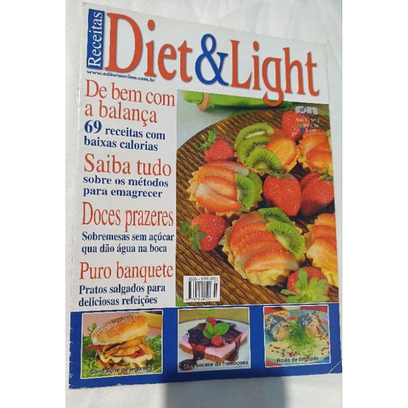 Revista diet e light - 69 receitas com baixas calorias