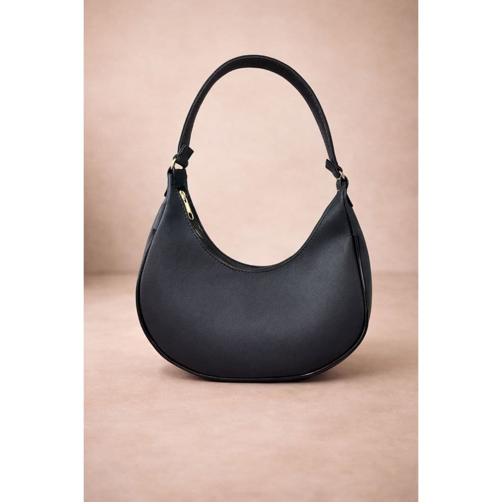 Bolsa meia lua de lado Bolsa de Mão Tira Colo Bolsa Pequena