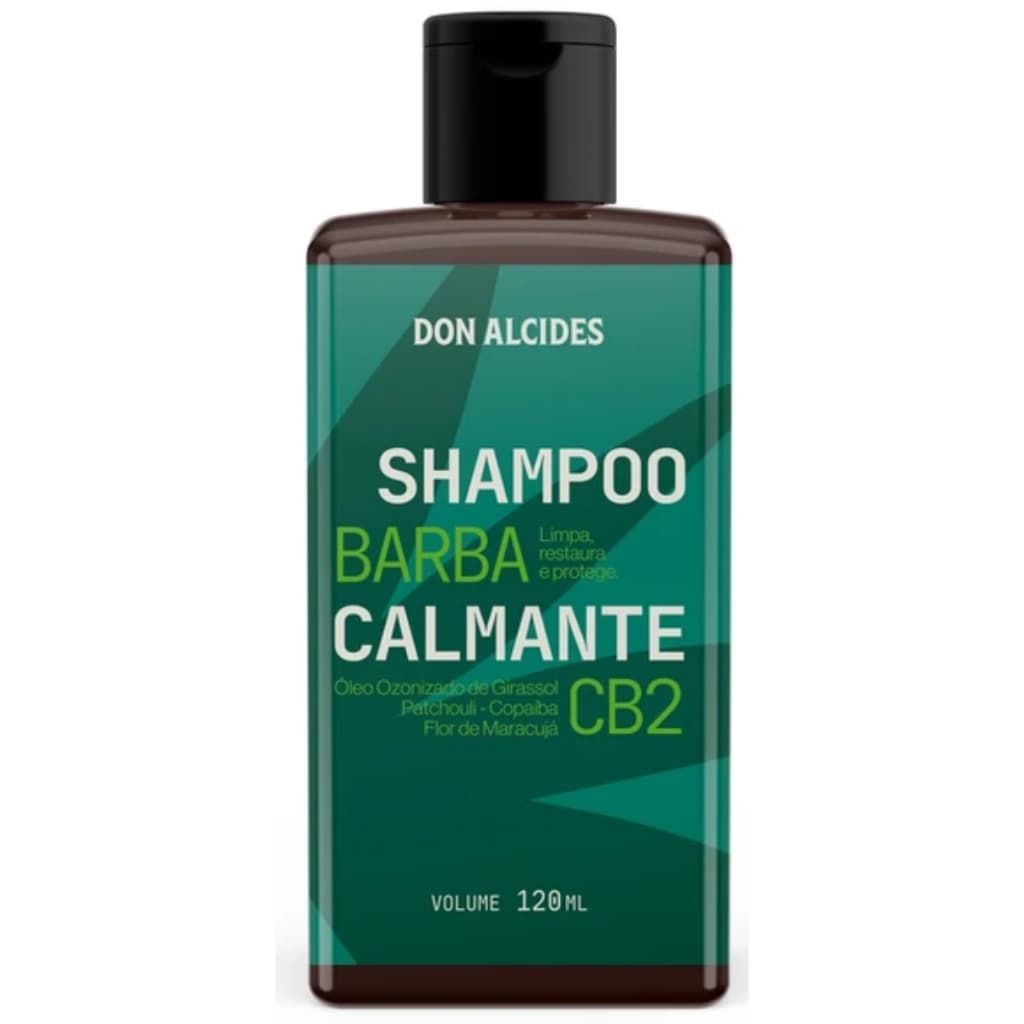 Shampoo Barba CB2 Don Alcides 120ml Anti Irritação