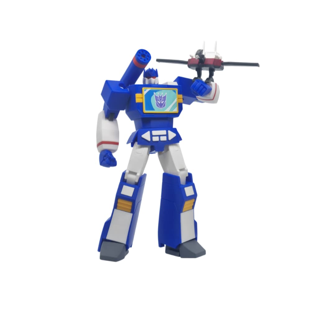Muggora Boneco de Ação Soundwave Devastation Transformes Articulado Varias Poses 21CM Entregue Montado