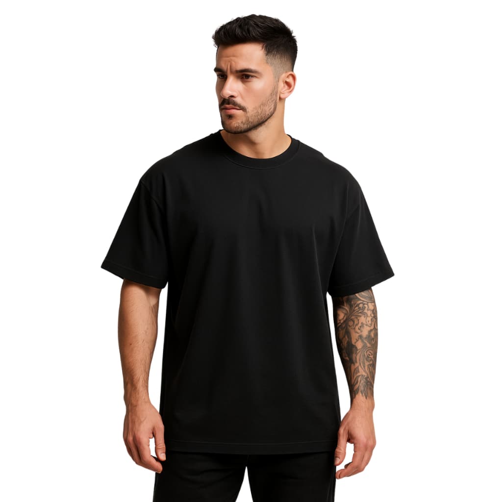 Camiseta Masculina Oversised Basica Estiloso 100% Algodão