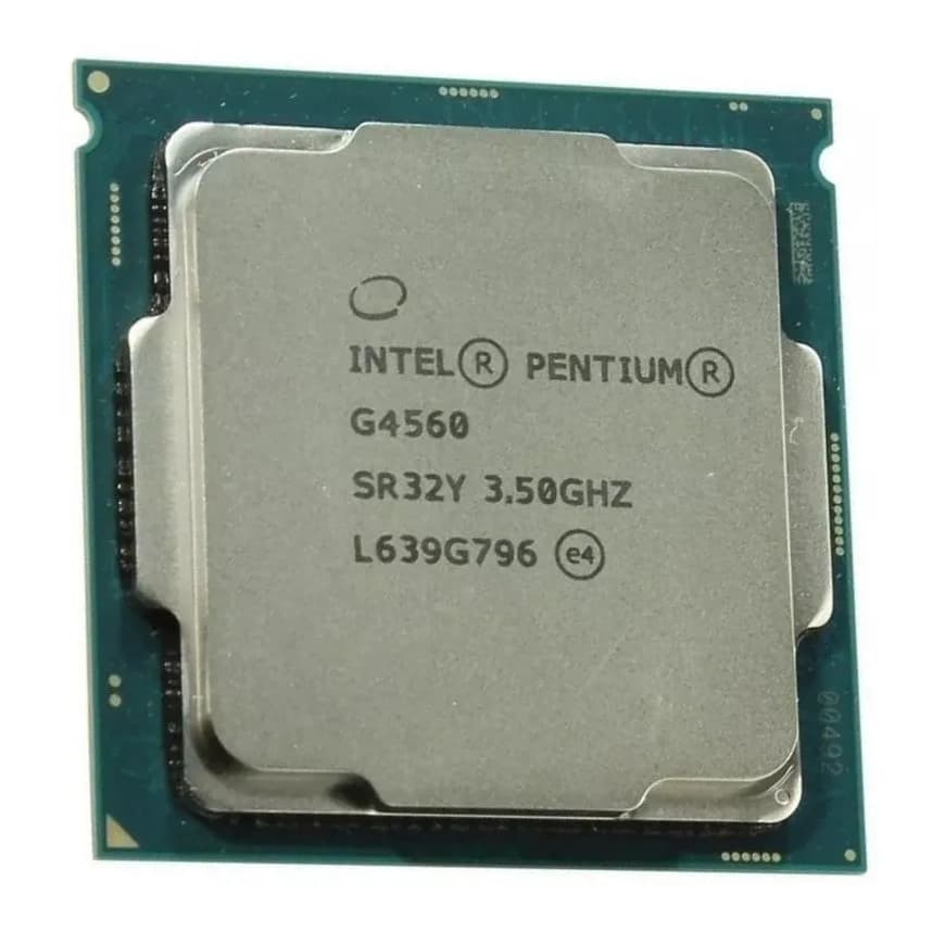 Processador Intel Pentium G4560 3.5GHz 2 Núcleos Kaby Lake Gráficos HD 610