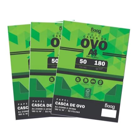 Papel Casca De Ovo A4 180G Branco Com 50 Folhas Para Convite Certificado Diploma Dcoumento Papelaria Gráfica
