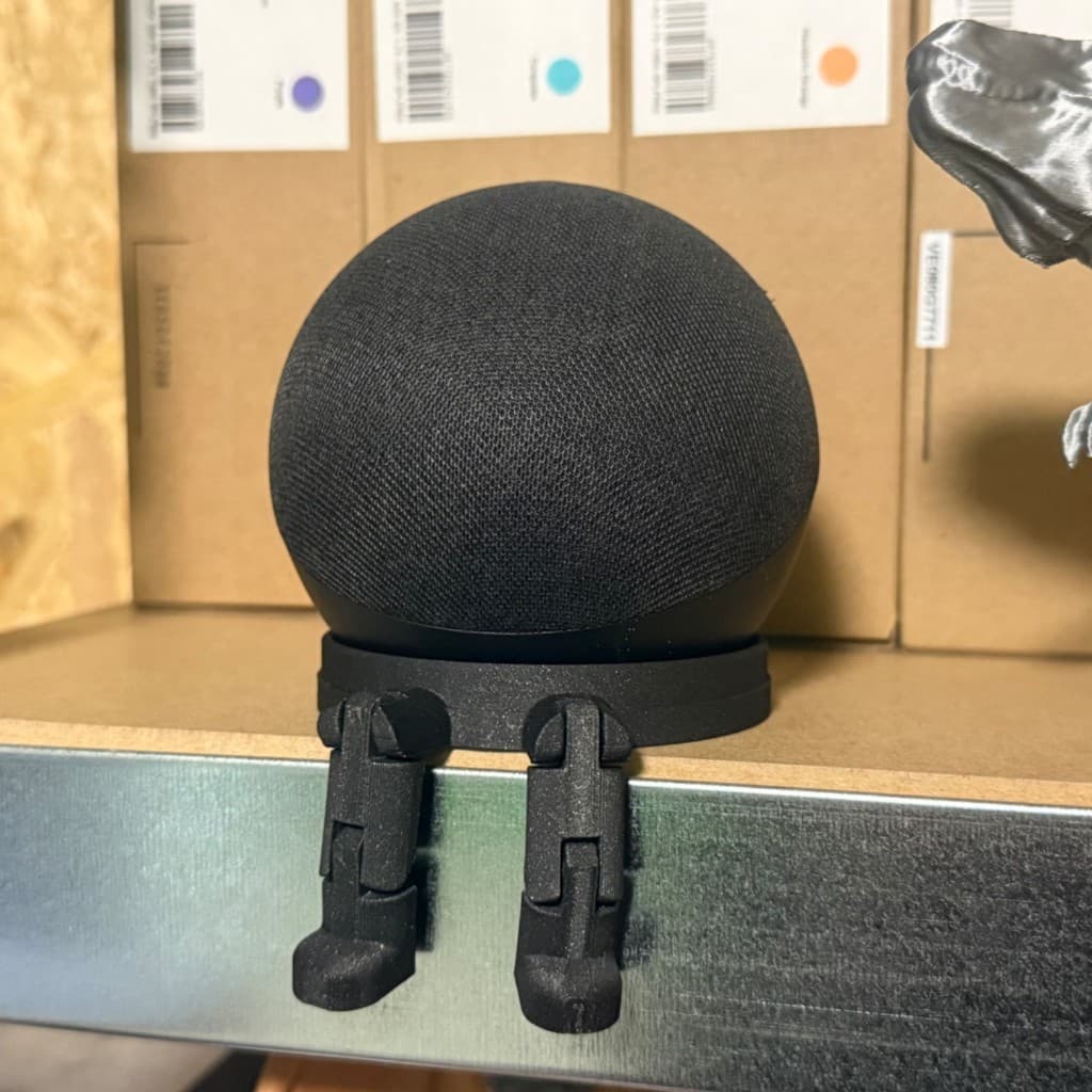 Suporte Alexa Echo Dot Articulado Base Mesa Sala Quarto Decoração