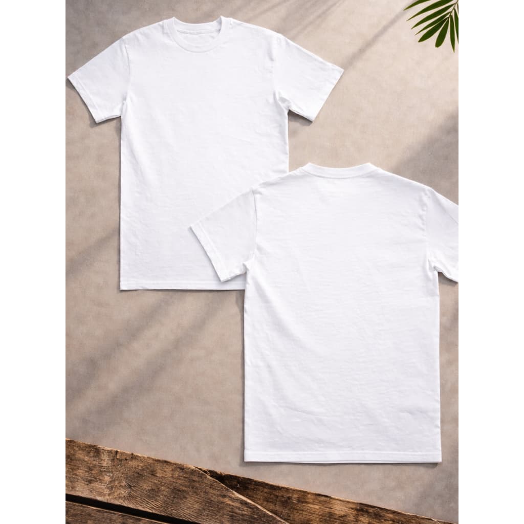Camiseta Oversized Branca Algodão Egípcio Premium Preto Masculina Lisa Conforto Evek