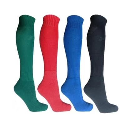 Kit 1 até 4 Pares de Meião de Futebol Confortável e Resistente Masculino Feminino