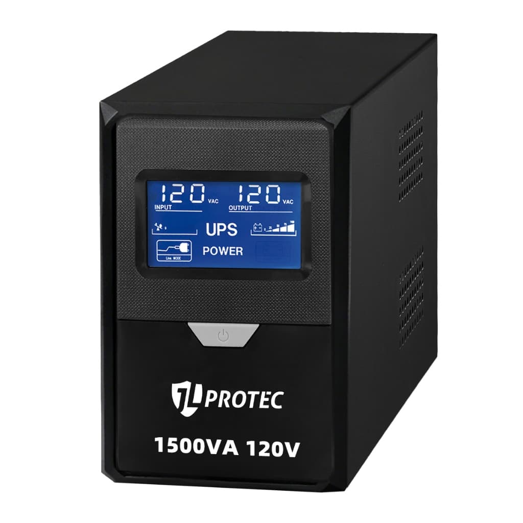 Nobreak JL PROTEC 1500VA 600W com 9 Tomadas 120V, 220V ou Bivolt