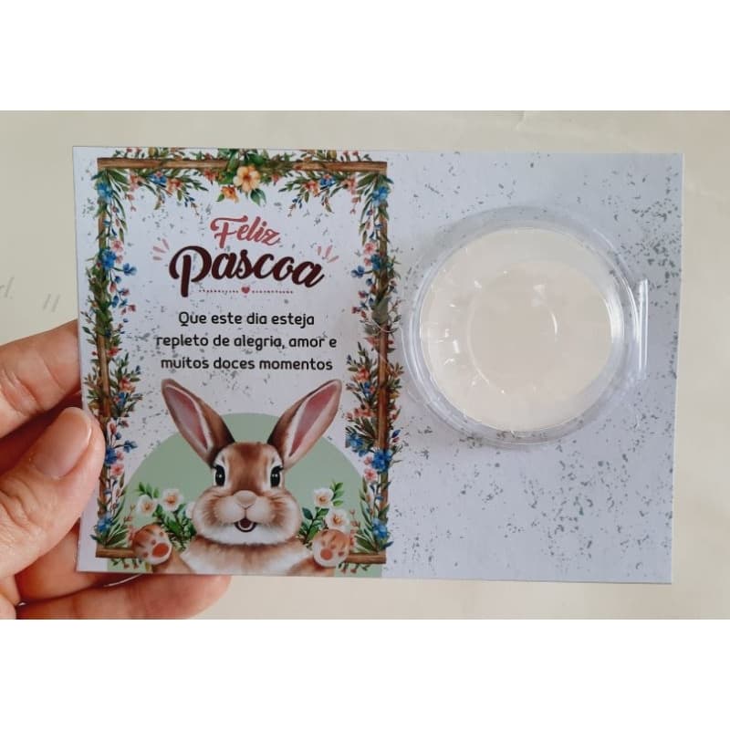 Cartão Blister de Páscoa para Brigadeiro ou Bombom | 20 UN | Lembrancinha Personalizada |personalização de qualquer Tema