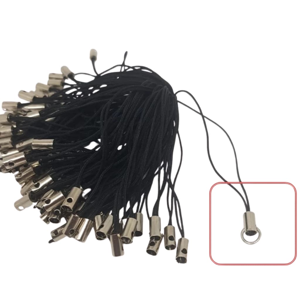 Cordinha Para Celular, Pen Drive, Chaveiros - Com 100 Unidades