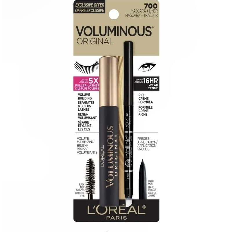 Máscara L'Oréal Voluminous e Delineador