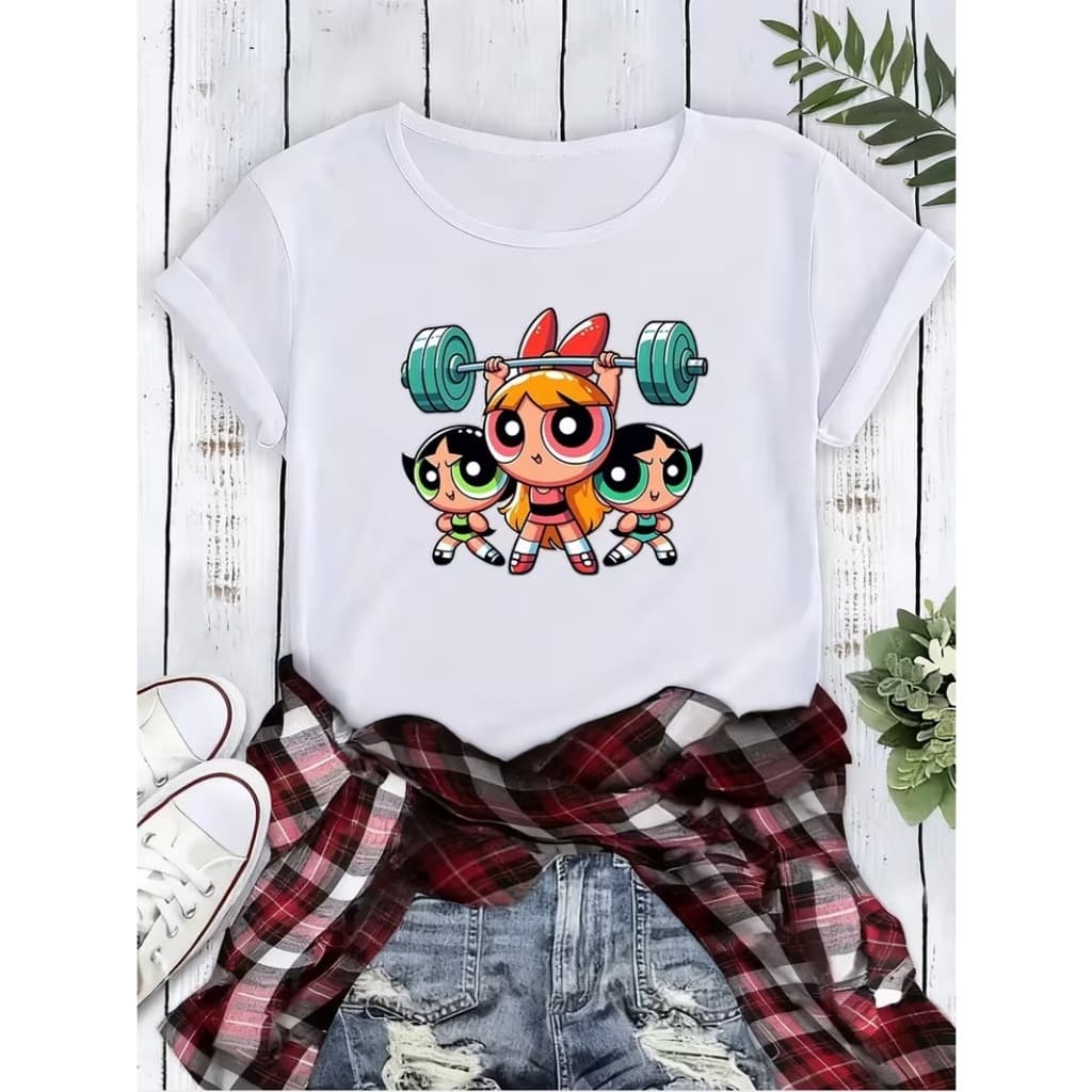 Camisete T-Shirt 100% algodão Super Poderosa